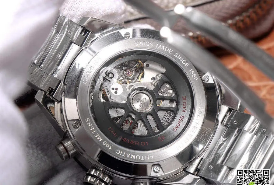 TAG Heuer Carrera CAR201Z.BA0714 XF Factory 1:1 Best Edition Replica Watch Black Bezel